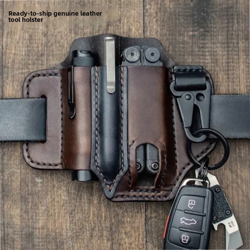 Leather EDC Tool Pouch Outdoor - огляд і ціна Edc Carry Fanny Pack