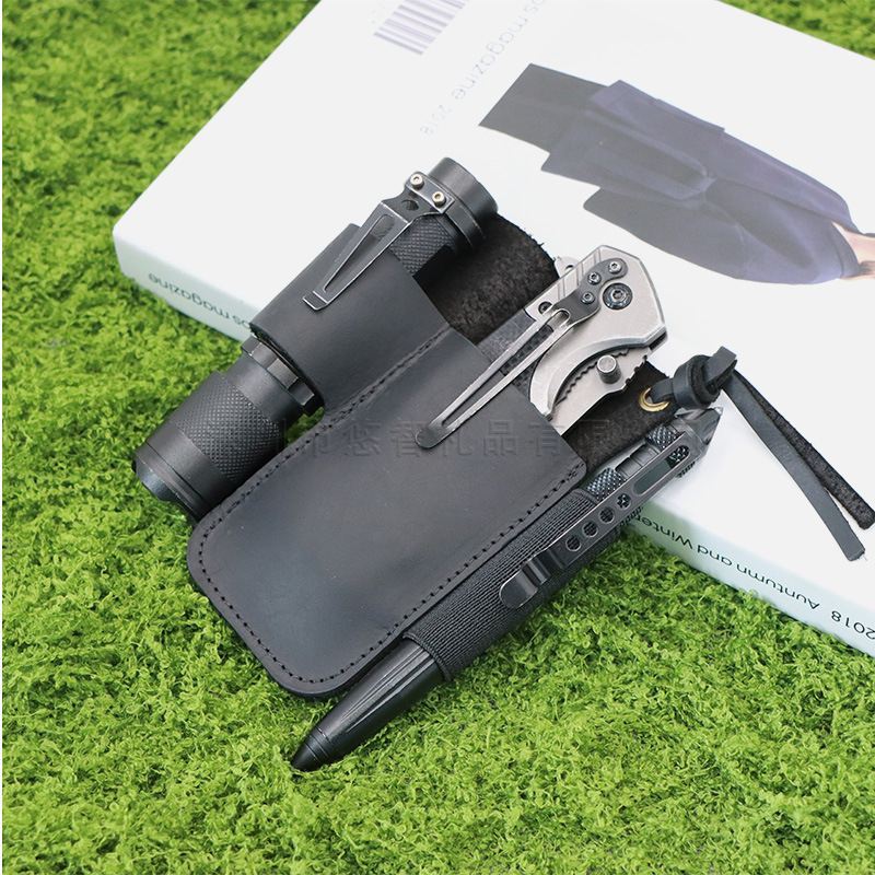 Leather EDC Tool Pouch Outdoor - огляд і ціна Edc Carry Fanny Pack