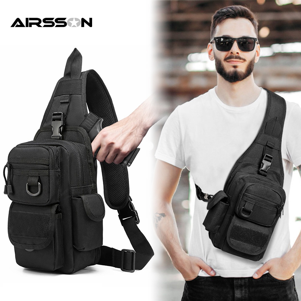 Tactical Pistol Bag Concealed  - огляд і ціна Edc Concealed Carry Sling Bag