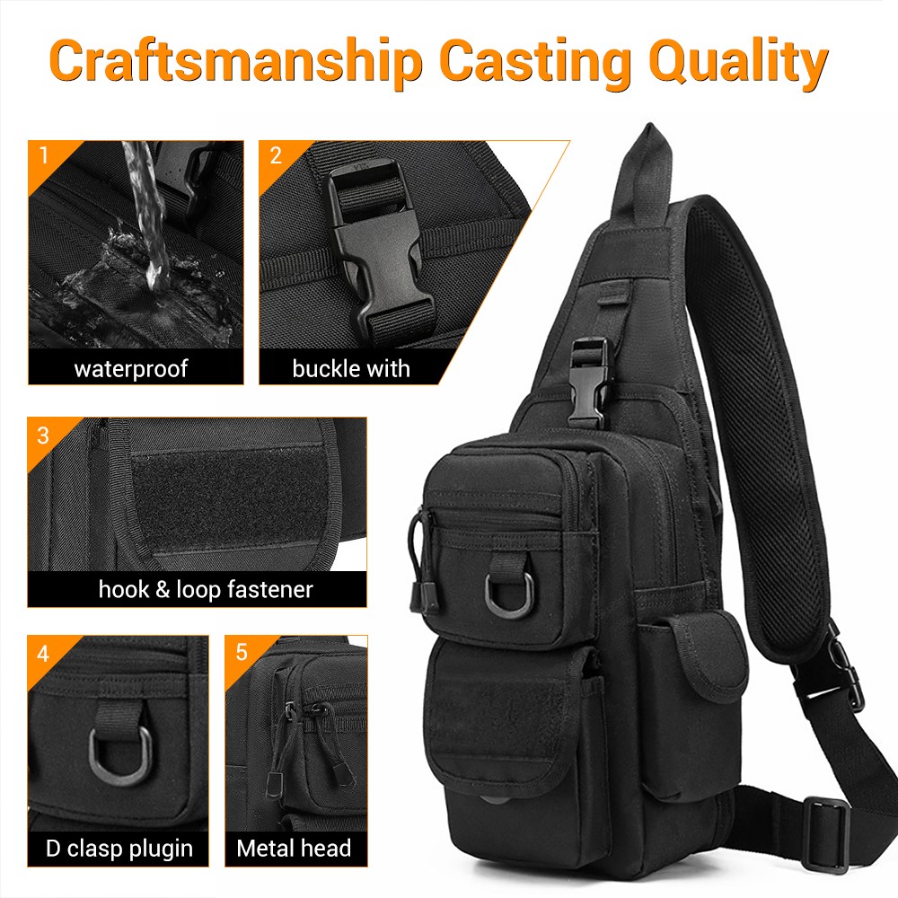 Tactical Pistol Bag Concealed  - огляд і ціна Edc Concealed Carry Sling Bag