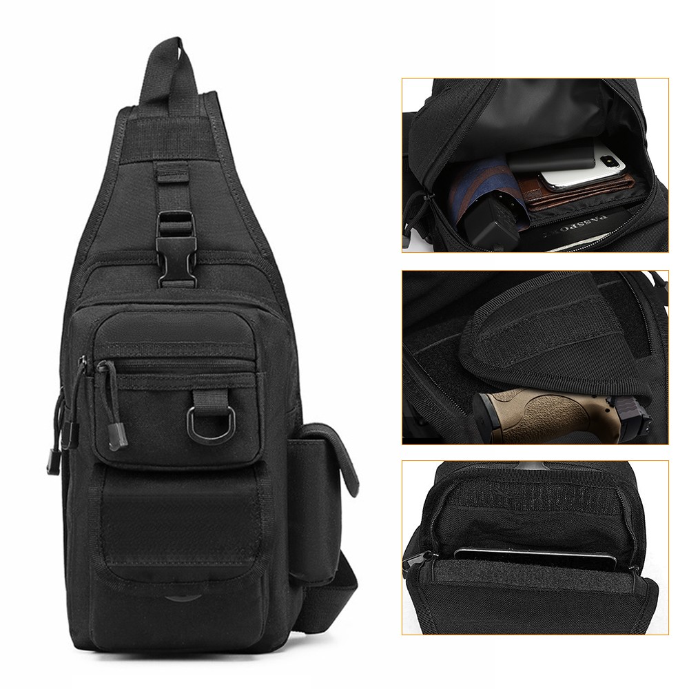 Tactical Pistol Bag Concealed  - огляд і ціна Edc Concealed Carry Sling Bag