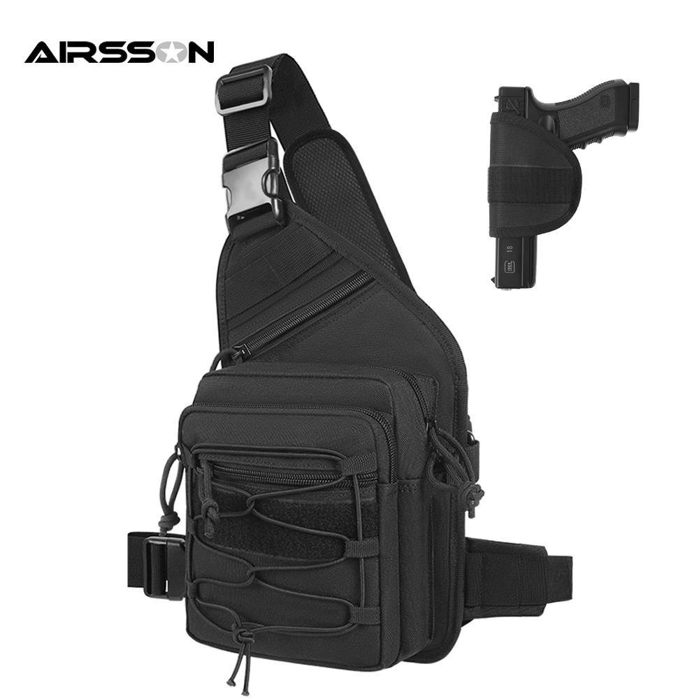 Outdoor Gun Holster Bag Concea - огляд і ціна Edc Concealed Carry Sling Bag