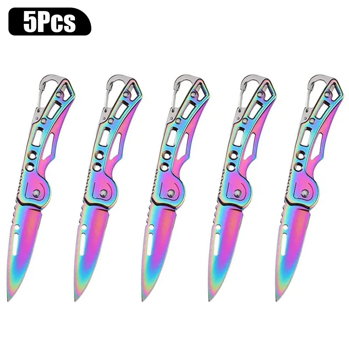 5-Piece Colorful Edc Pocket Kn - огляд і ціна Edc Carry Pocket Knife