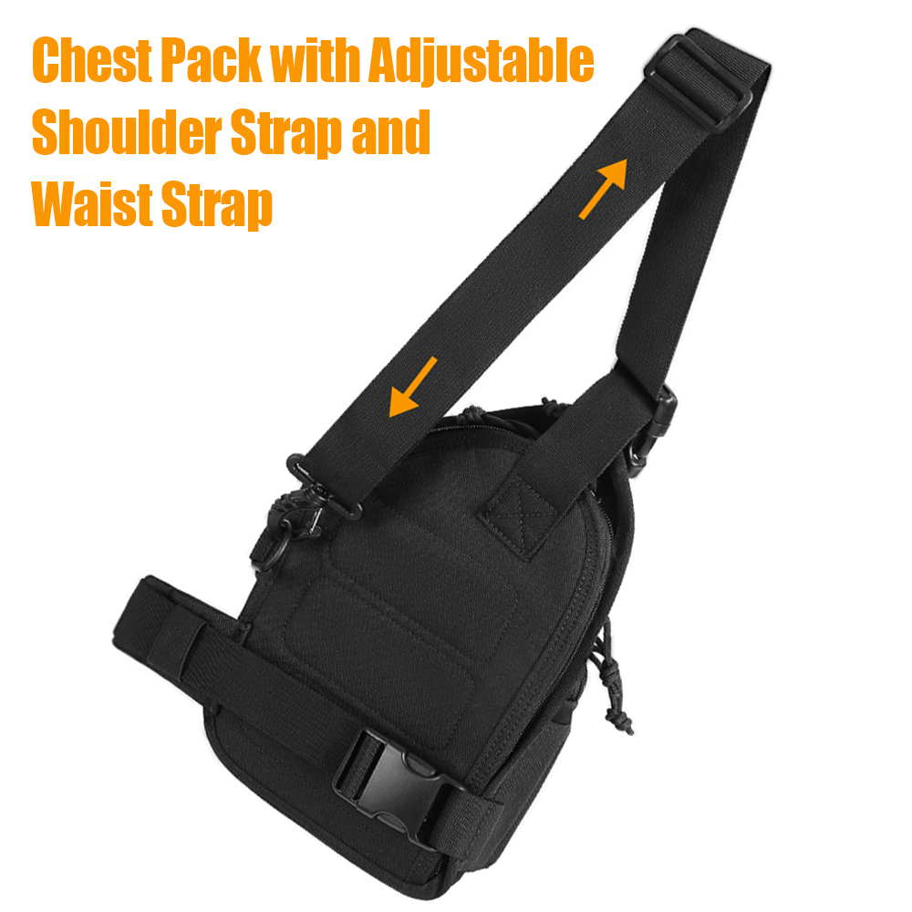 Tactical Gun Bag EDC Shoulder  - огляд і ціна Edc Concealed Carry Sling Bag