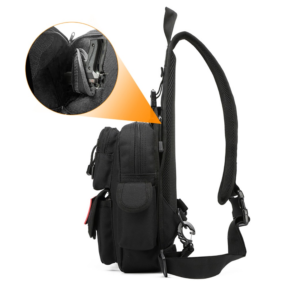 Tactical Pistol Bag Concealed  - огляд і ціна Edc Concealed Carry Sling Bag