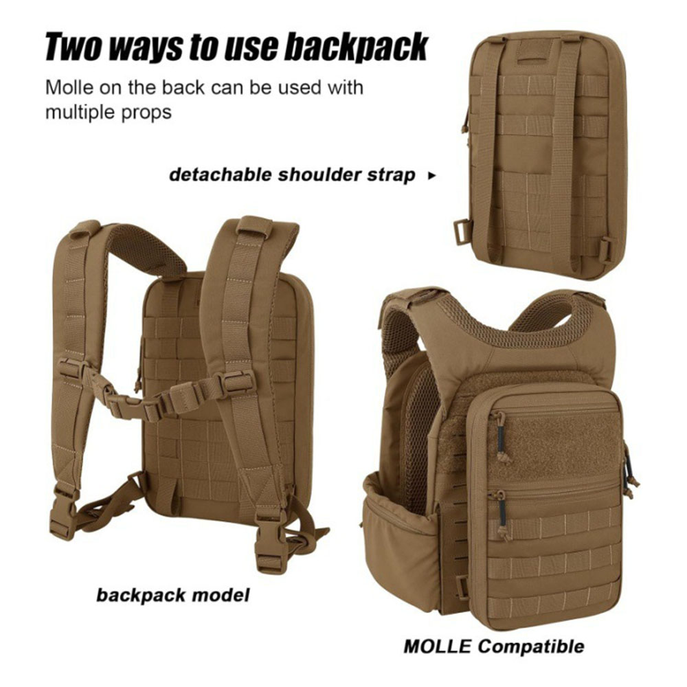 Tactical MOLLE Backpack Waterp - огляд і ціна Edc Carry Kit