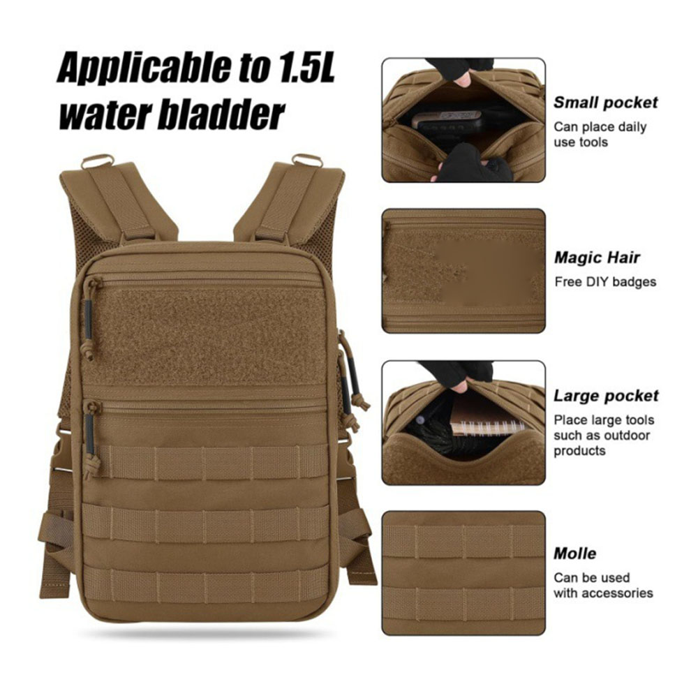 Tactical MOLLE Backpack Waterp - огляд і ціна Edc Carry Kit