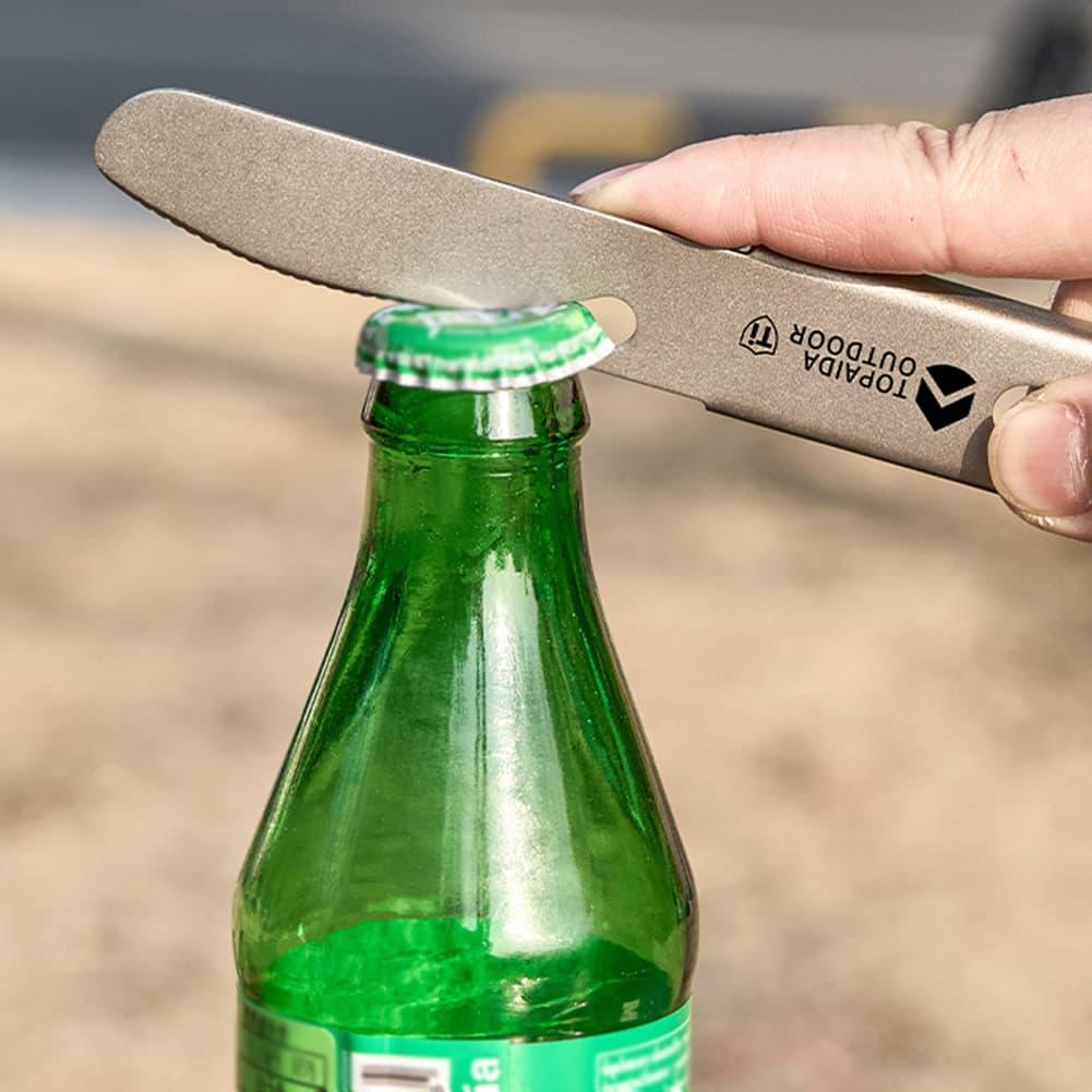 3 in 1 Titanium Camping Fork S - огляд і ціна Edc Everyday Carry Knives